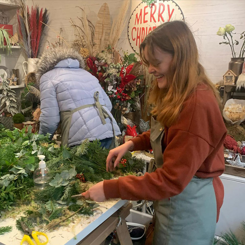 Christmas Wreaths Class