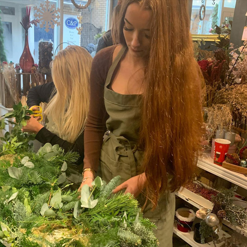 Christmas Wreaths Class